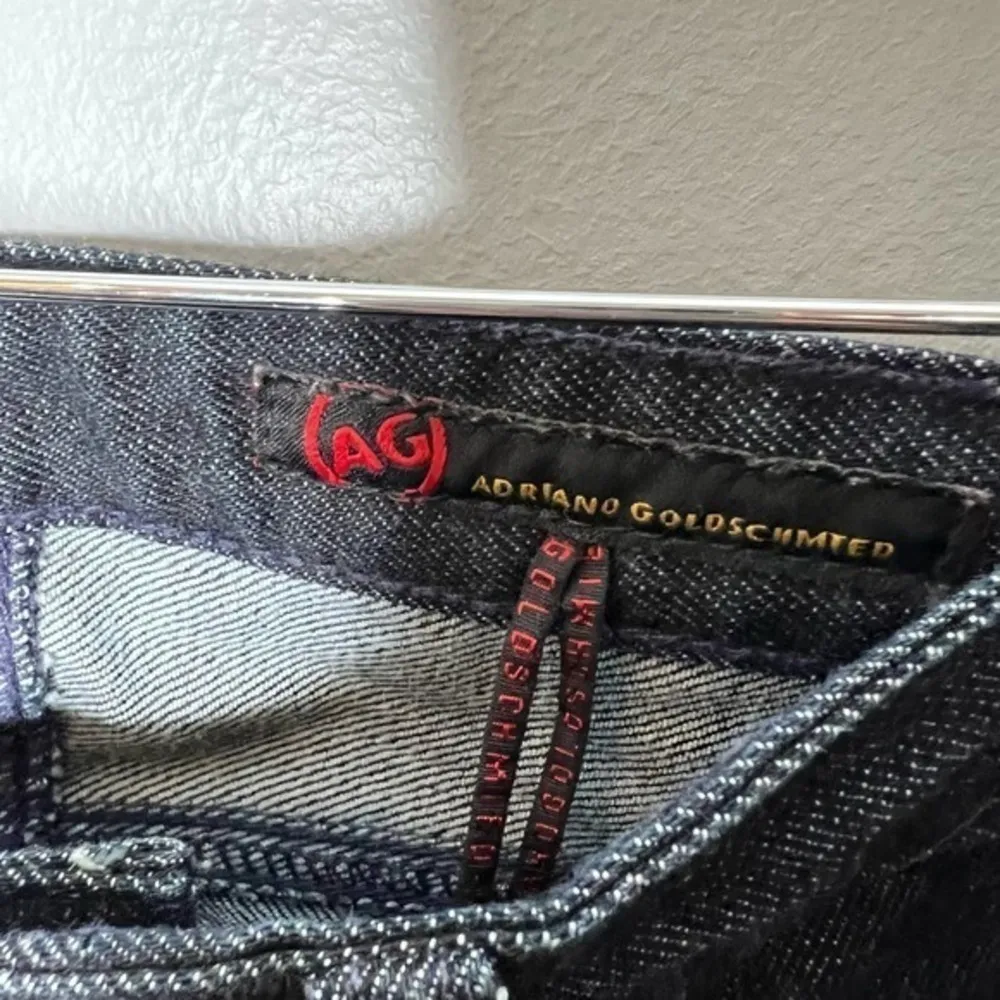 AG Adriano Goldschmied the stilt denim blue jeans women pockets size 29 regular - Image 9