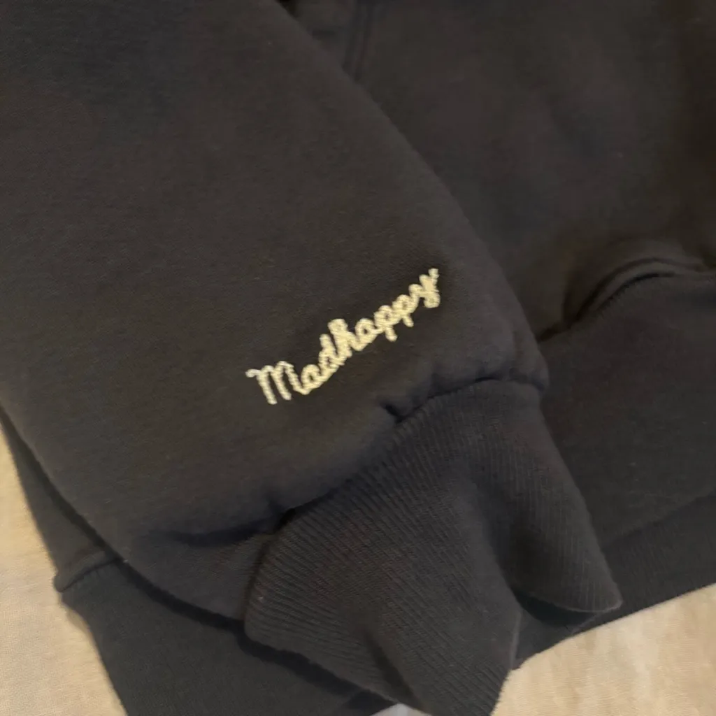 Madhappy Black Hoodie with LA Logo - Image 3