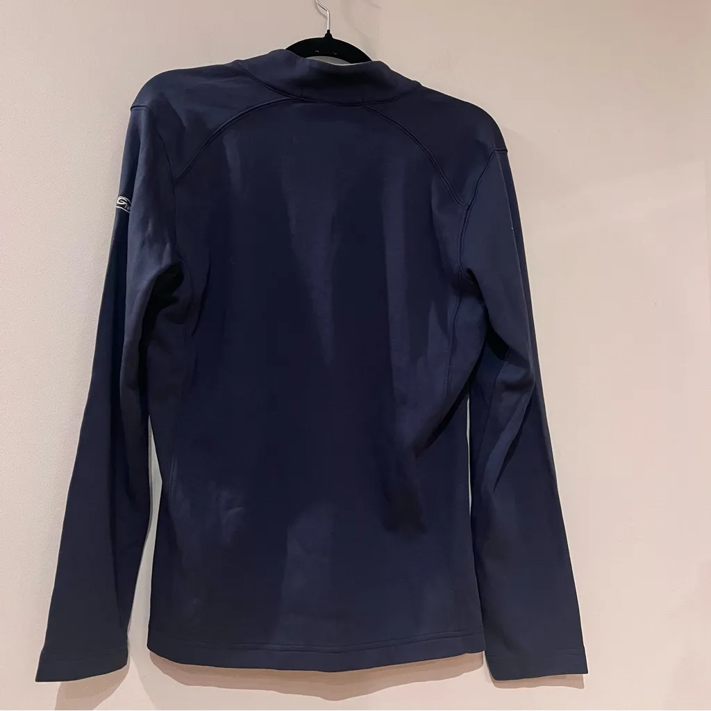 Cataumet Boats Quarterzip Navy Sweater NWT Blue Size M - Image 3