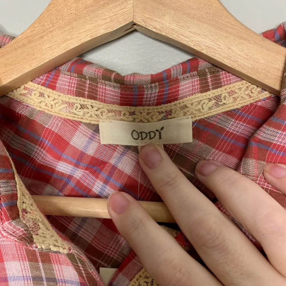 90s Grunge Style Blouse With Lace NWT - Image 5