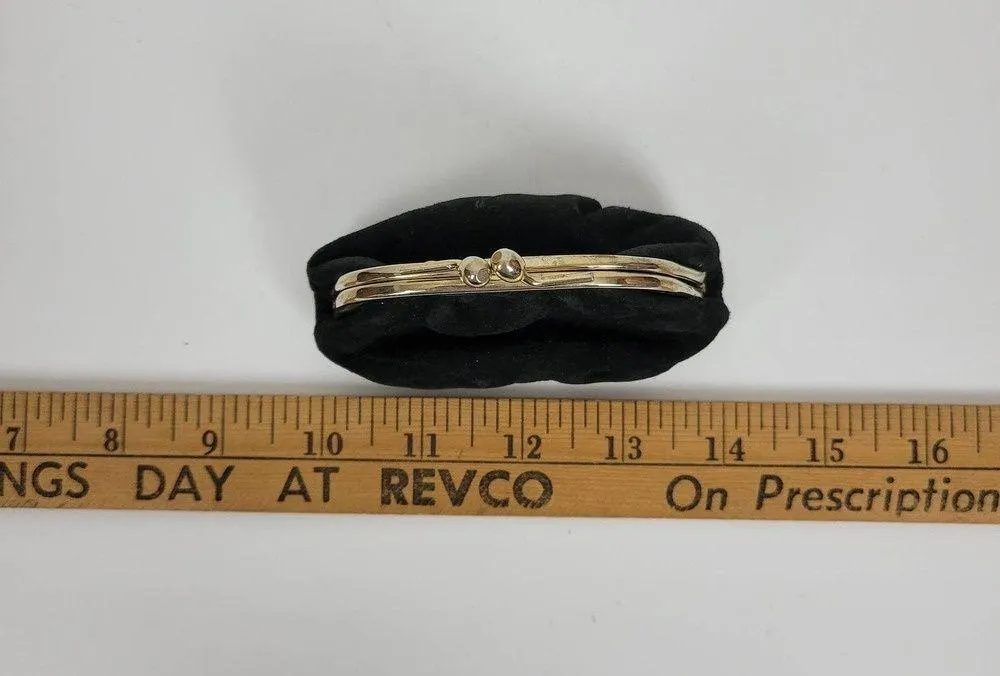 Vintage Womens Velvet Leather Italian Coin Purse Wallet Black Kiss Clasp Closure - Image 9