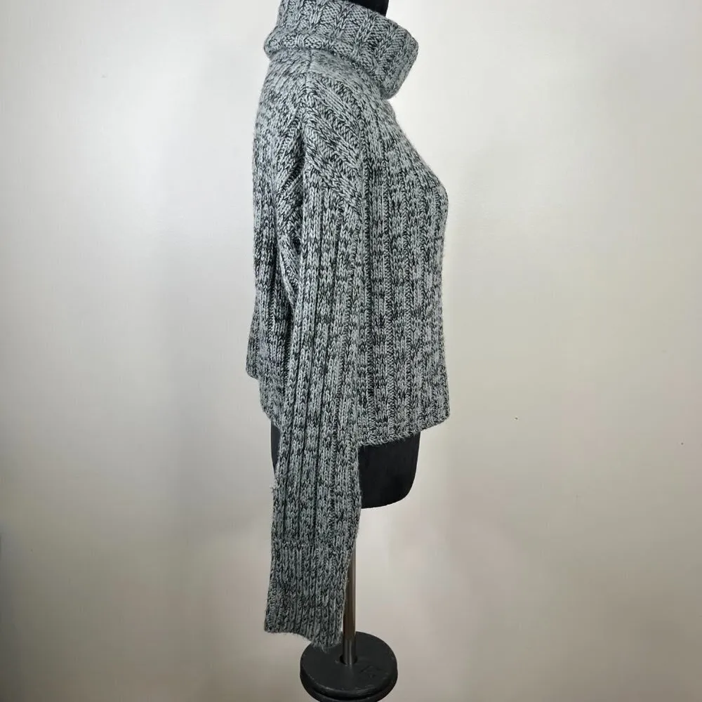 Urban Outfitters Chunky Knit Turtlneck Slightly Cropped Sweater - Image 3