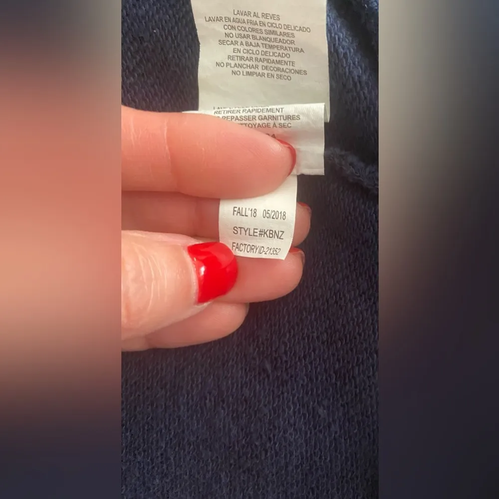 Denver Broncos NFL Women's Majestic  Long Sleeve Lace-Up Shirt Size XL EUC - Image 10