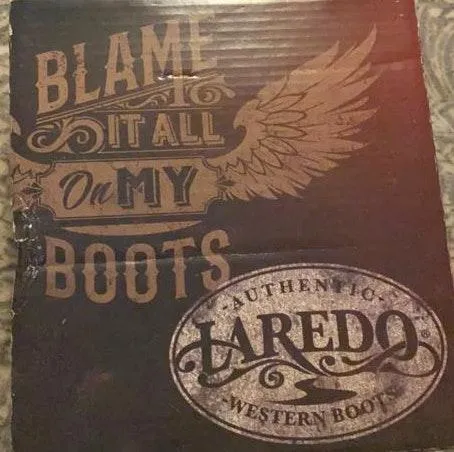 Brown Western Booties Size 6 - Image 6