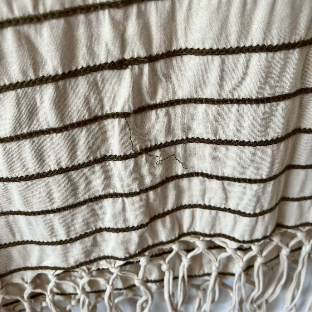 Ralph Lauren denim & supply‎ heavy embroidered fringe top - Image 4