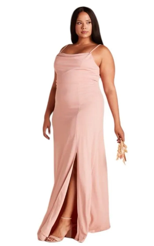 Birdy Grey - NWT Ash Dress Crepe Dusty Rose Sz 1X - Image 2