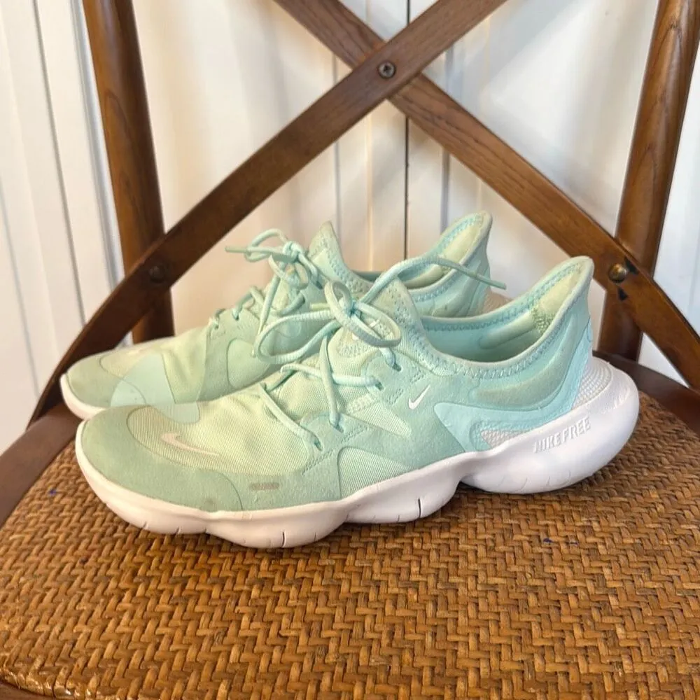 Nike Free run 5 turquoise running sneakers 9 - Image 6