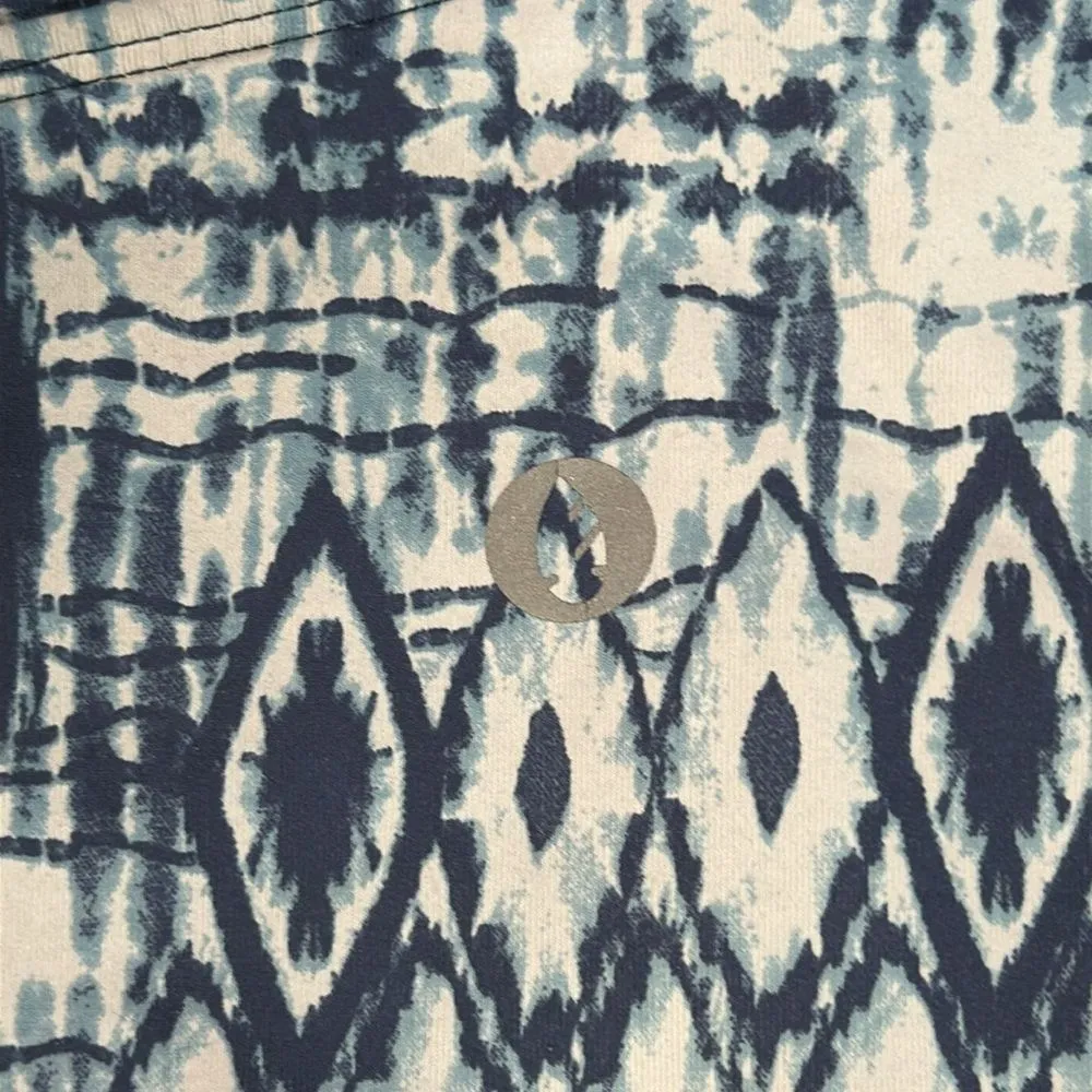 Dona Jo 15"‎ High Rise Blue Print Tennis Skirt Size XL - Image 4