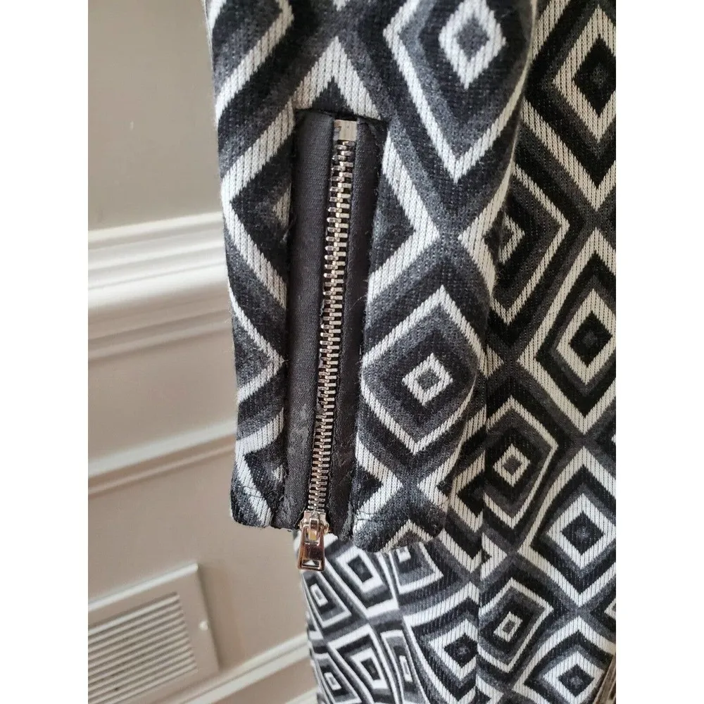 New Directions Womens Multicolor Round Neck Long Sleeve Knee Length Dress Size 6 - Image 7