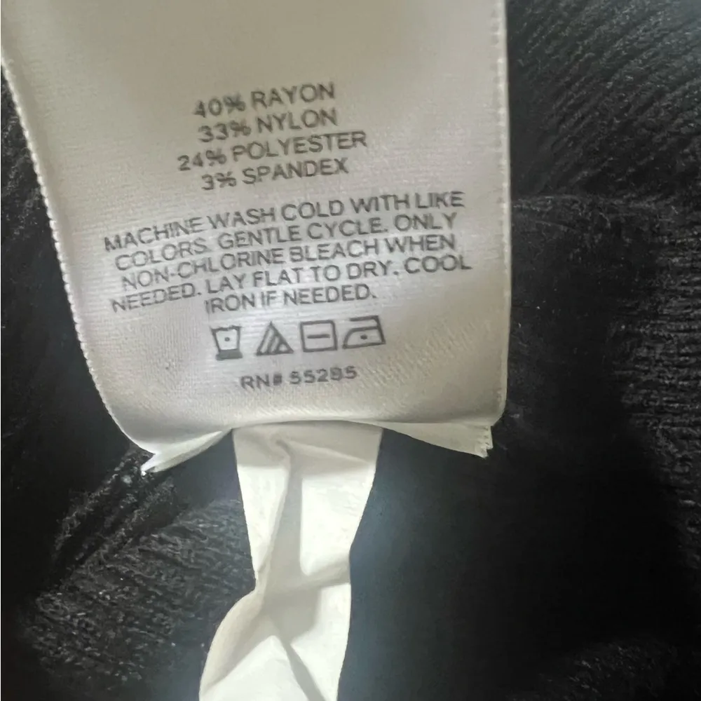 Express Black Ribbed One Shoulder Cocktail Dress - Image 5