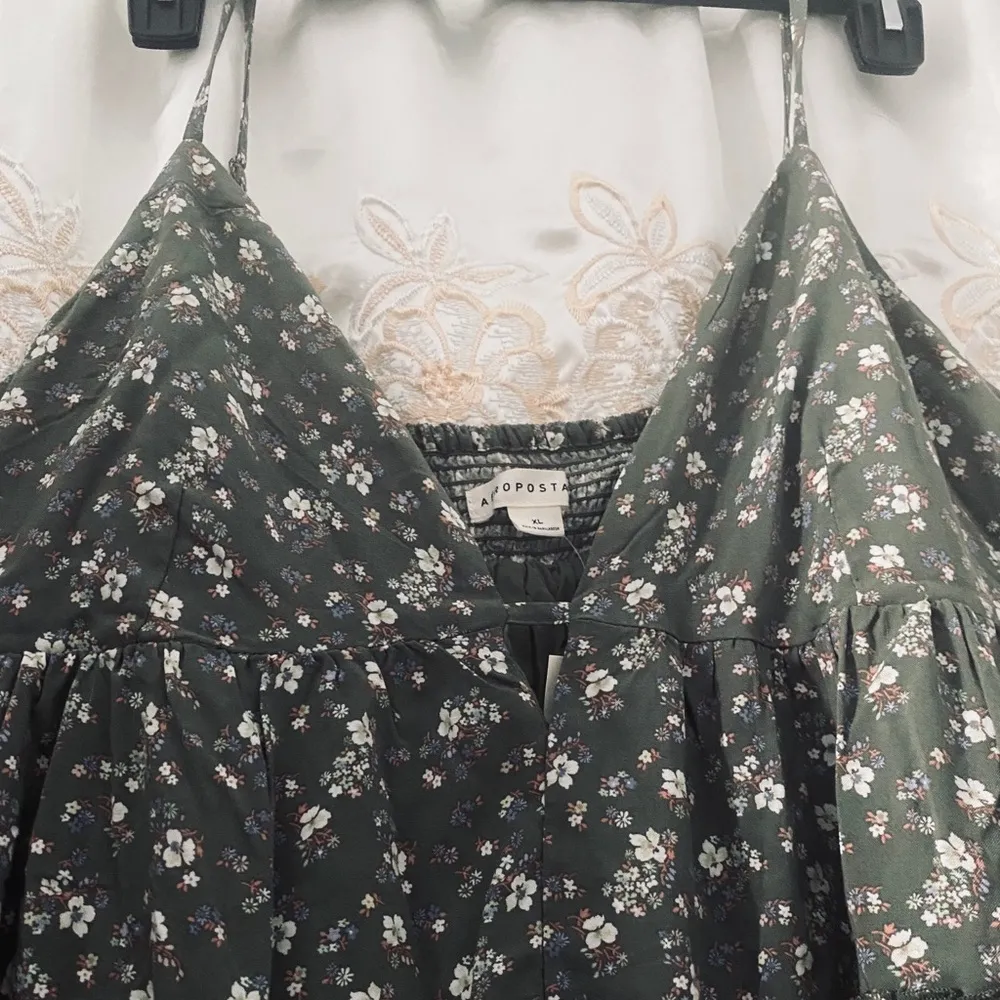 Aeropostal Plus tunic floral front cami dress - Image 4