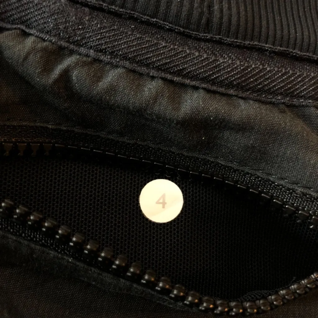 Lululemon Personal Best Skirt Skort Drawstring Zip Pocket Black 4 - Image 4