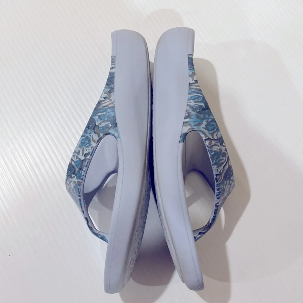 Alegria Ode Printed Thong Flip Flop Sandals, Size 9 EU 39 - Image 5