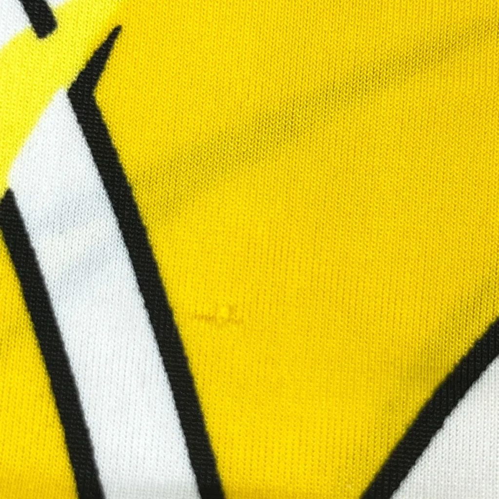 ROSEGERANIUM VIBRANT FLORAL‎ HIPPIE VIBE BLOUSE M MULTICOLORED PREOWNED A48 Yellow Size M - Image 8