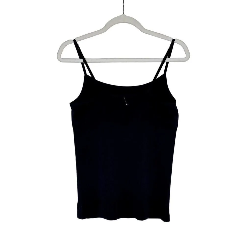 Yummie by Heather Thomson Seamless Camisole Top Scoop Neck Nylon Black Large XL - Image 9