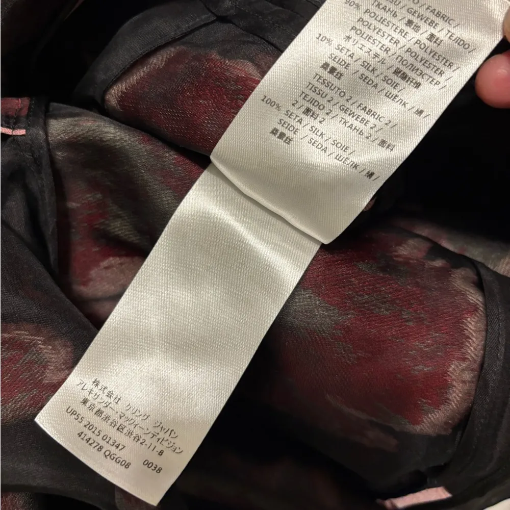 nwt Alexander McQueen floral dress - Image 9