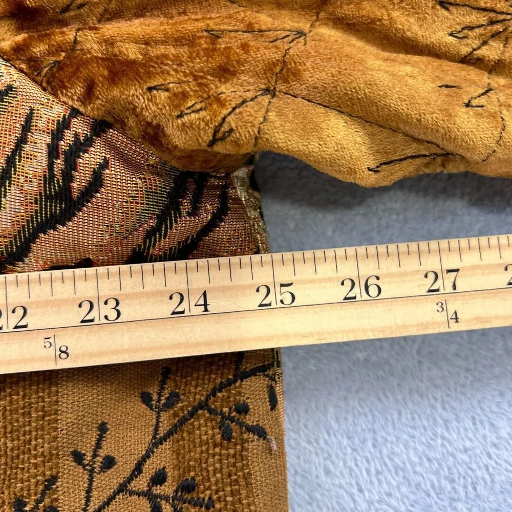 Allure Vtg Jacket Womens 2X 80s Multi Colors Tapestry Golden Embroidered Buttons Size XXL - Image 7