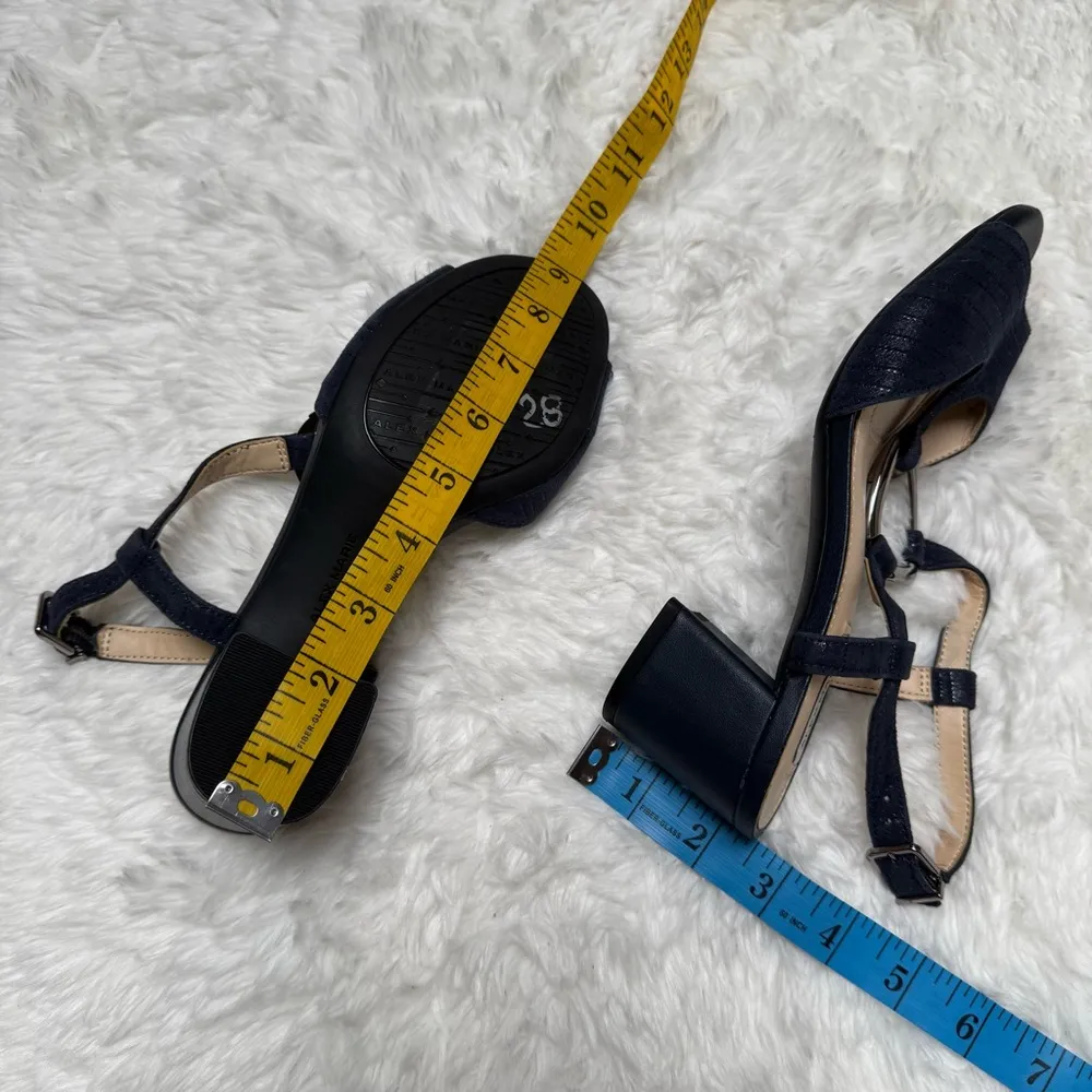 Alex Marie  Navy Blue Darlena Sandals Size 6.5 - Image 13