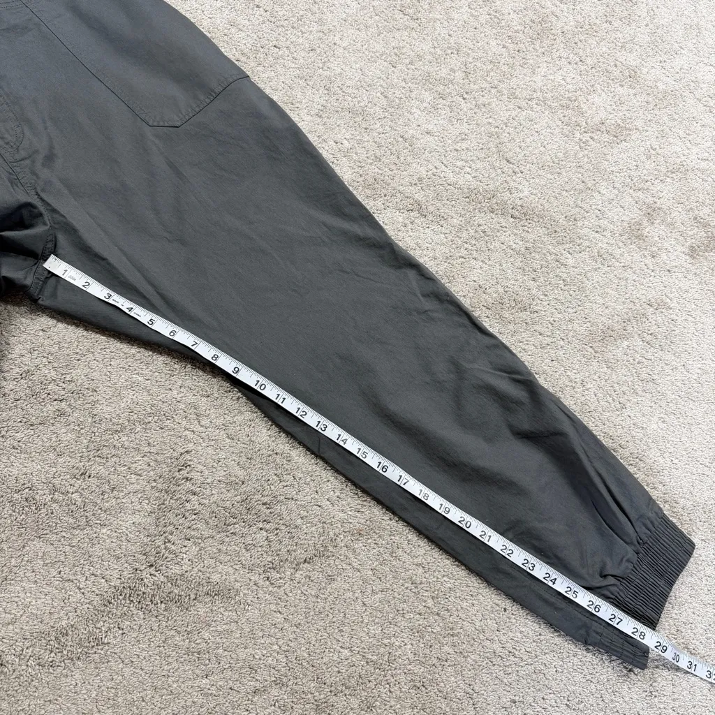 Pact Women’s Organic Cotton Jogger Pants High Rise Side Ankle Zip in Gray XXL - Image 16