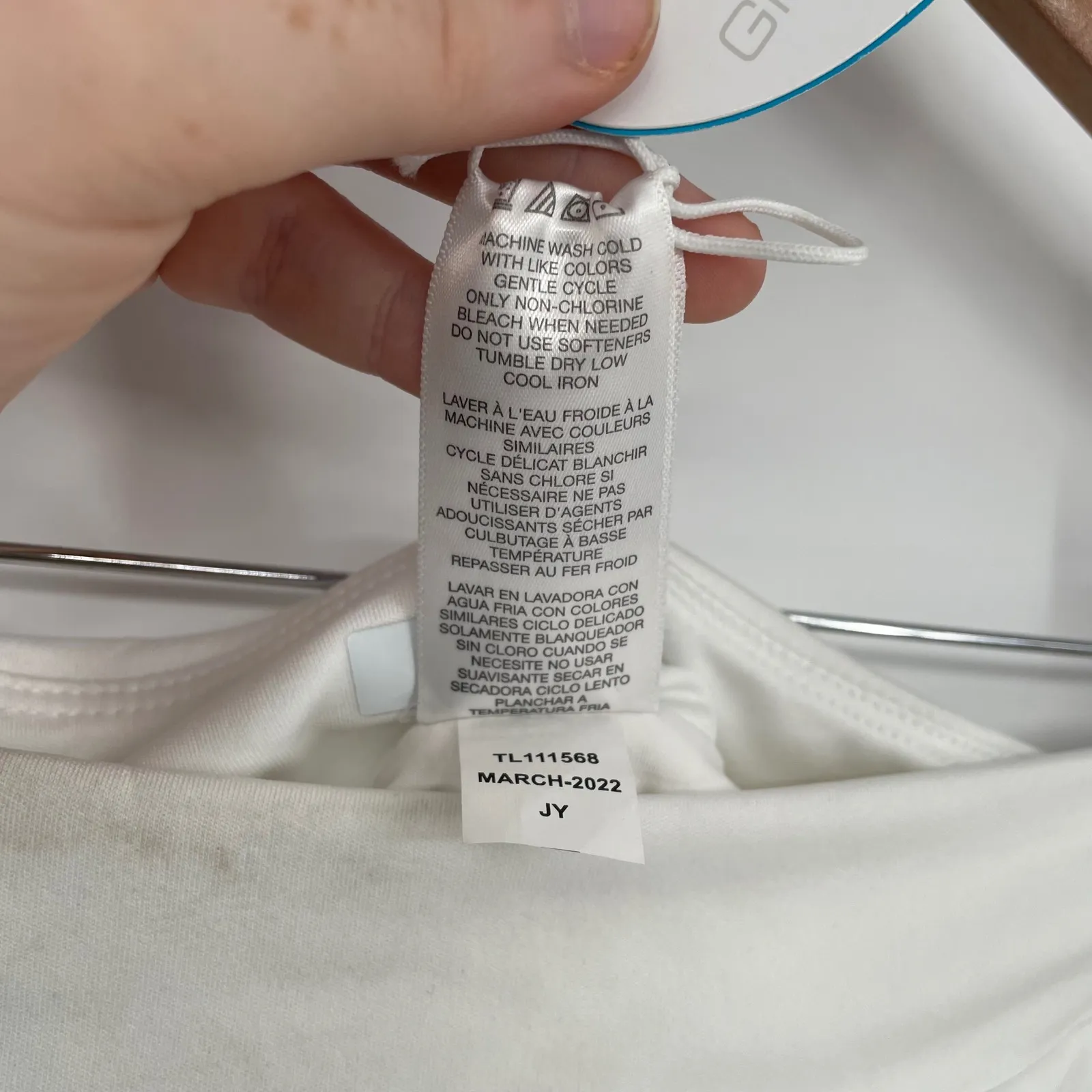 Greg Norman Womens White Golf Skort Crossover Flounce Pull On Size M Size M - Image 5