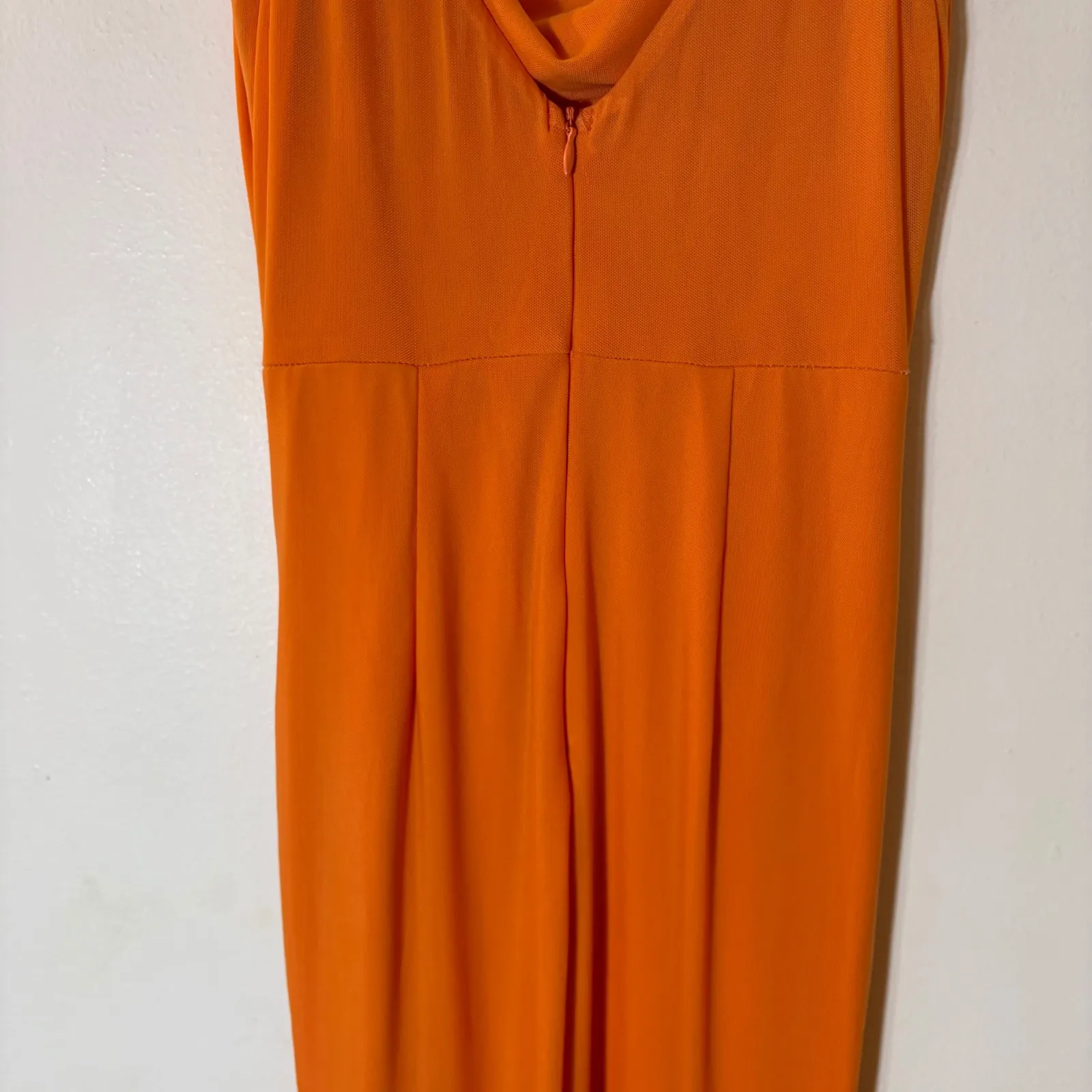 Hello Molly Main Event Entrance Maxi Dress Orange Size 4 - Image 8