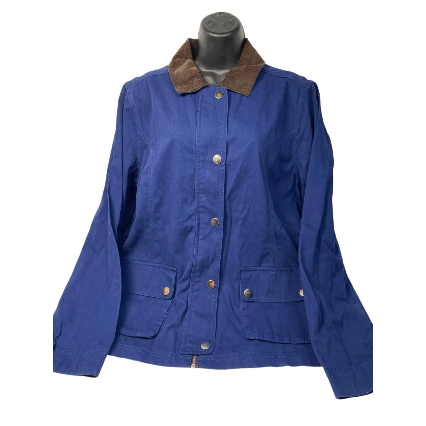 St.‎ John's Bay Lightweight Field Jacket American Blue L - Image 2