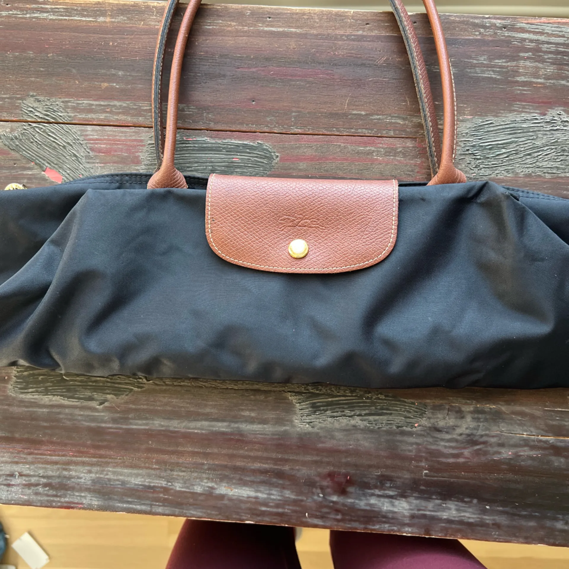 Le Pliage Original Large Nylon Tote Bag - Image 8