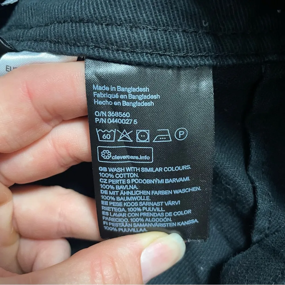 Divided Black Denim Overall Dress - Image 11