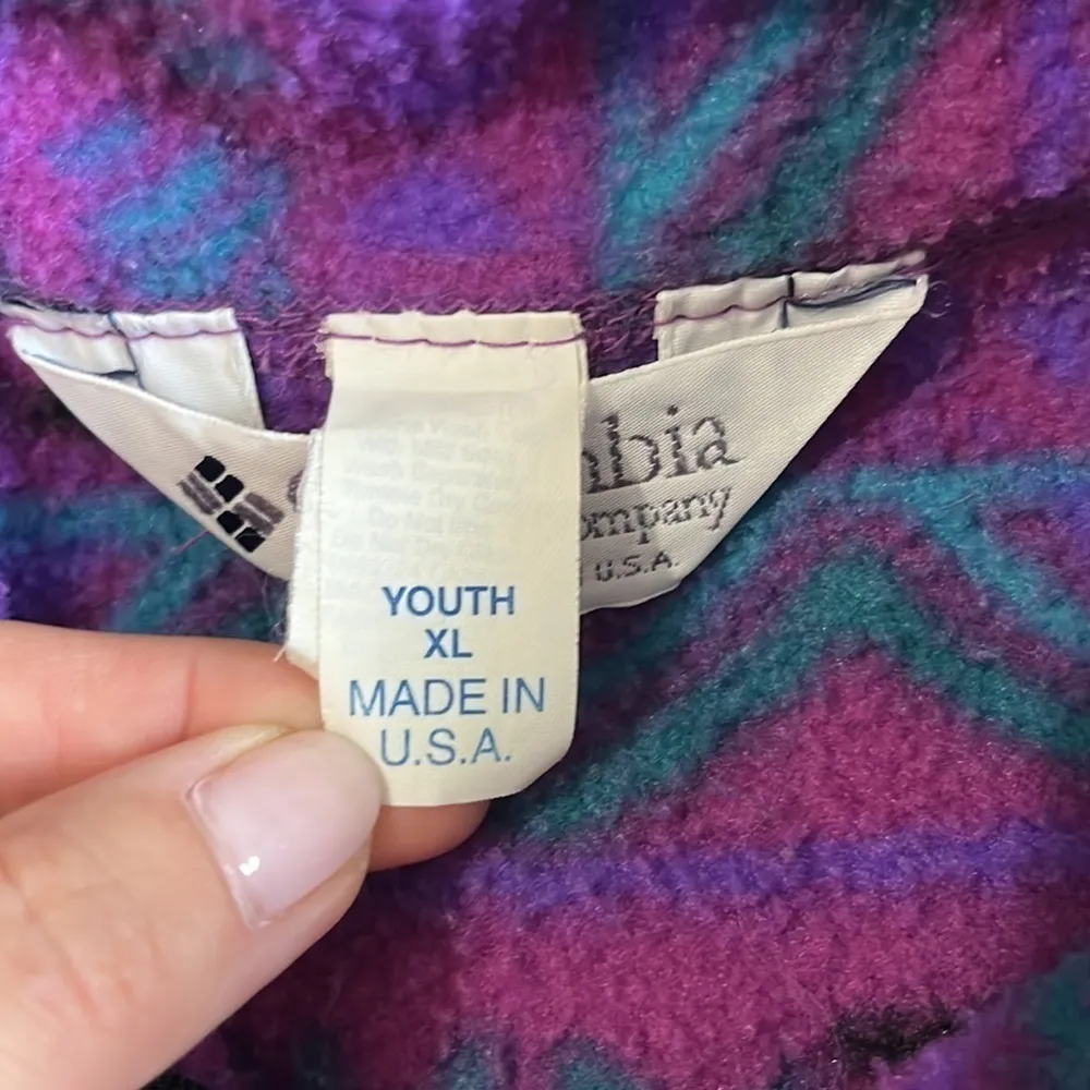 Vintage Columbia Pullover MADE IN USA - Image 5