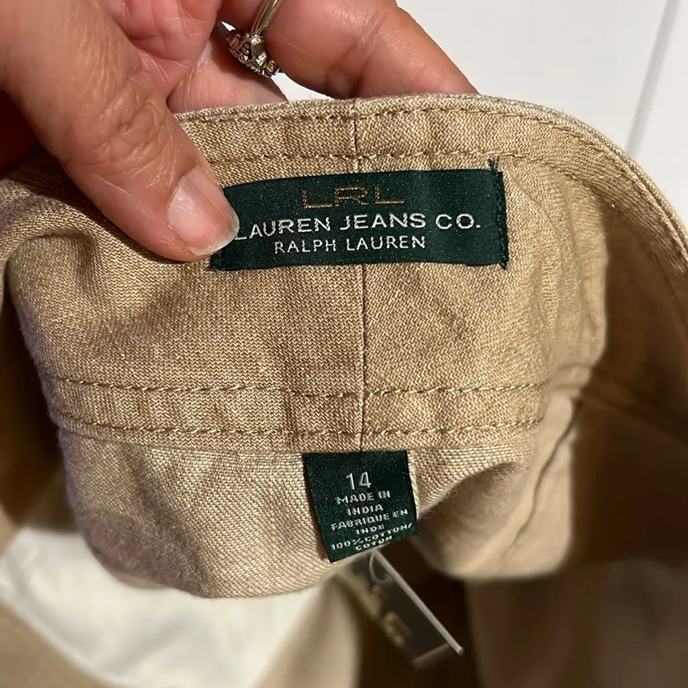 Lauren Ralph Lauren skirt women’s size 14 new with tags Tan - Image 5