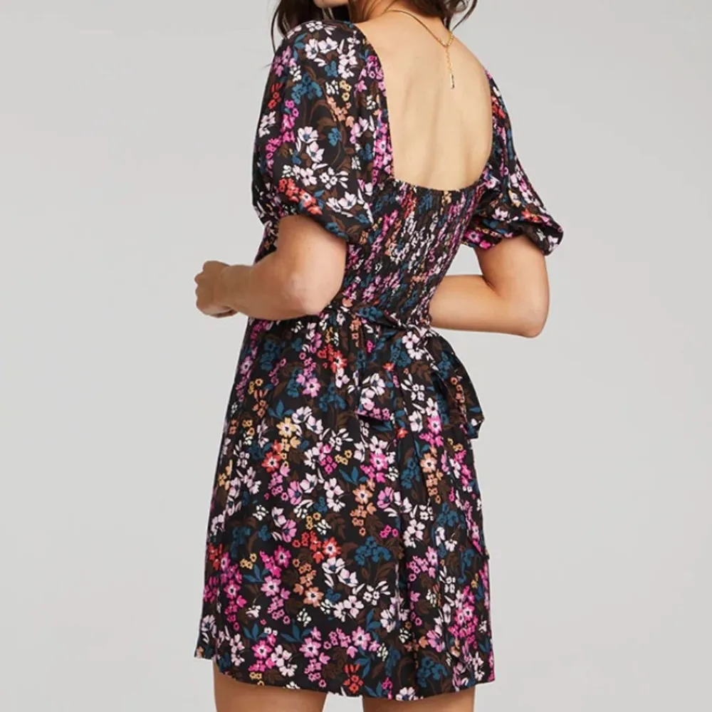 BOGO Saltwater Luxe Bria Floral Wrap Mini Dress in Small - Image 3