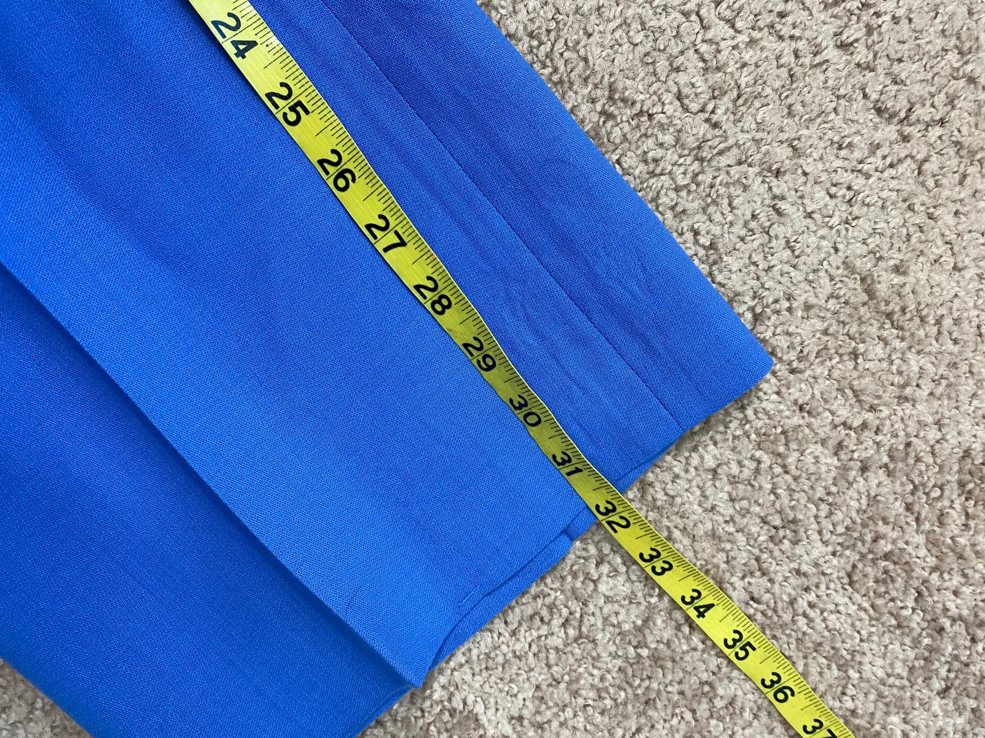 Vintage Blue Lauren  Wool Trousers 10 - Image 4