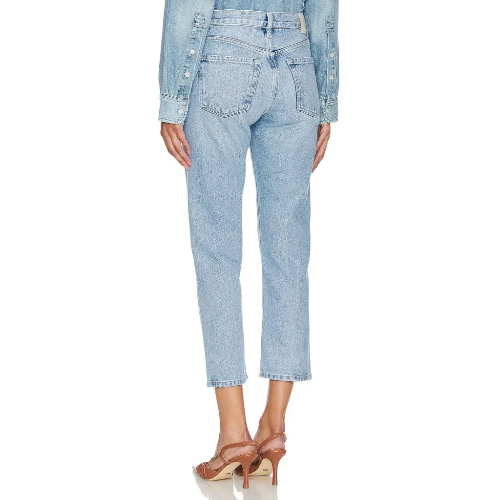 NWT Citizens of Humanity Isla in Spector Slim Straight Ankle Crop Jeans 28 - Image 3