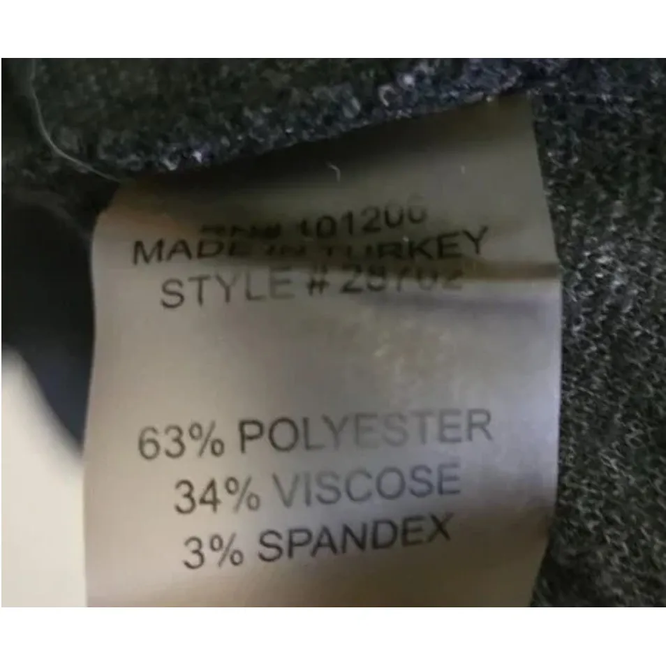 Soft Surroundings Plaid Button Sleeve Tunic Sz XL Shirt Comfy Oversize - Image 6