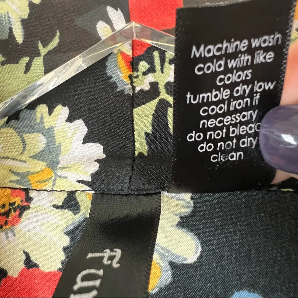 Fun & Flirt Fringe Sleeve Floral Kimono - Image 5