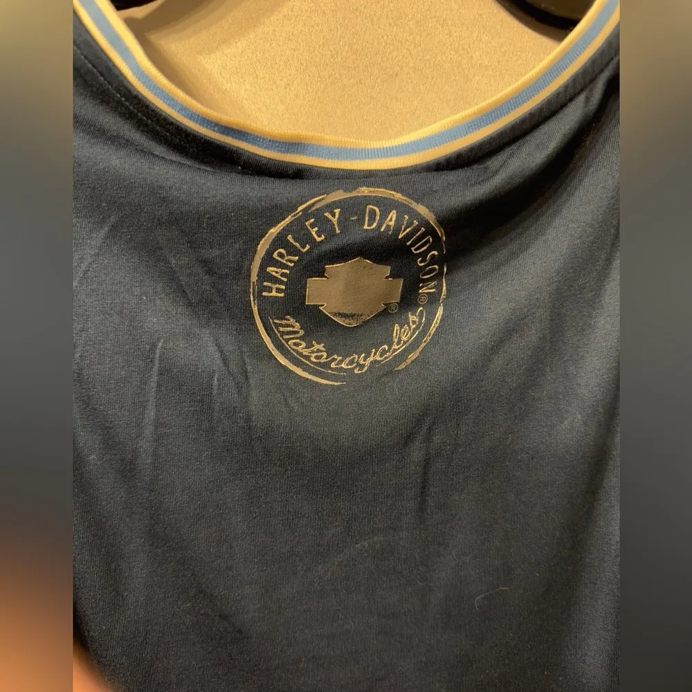 Harley Davison Women’s Size Large tank top - Image 5