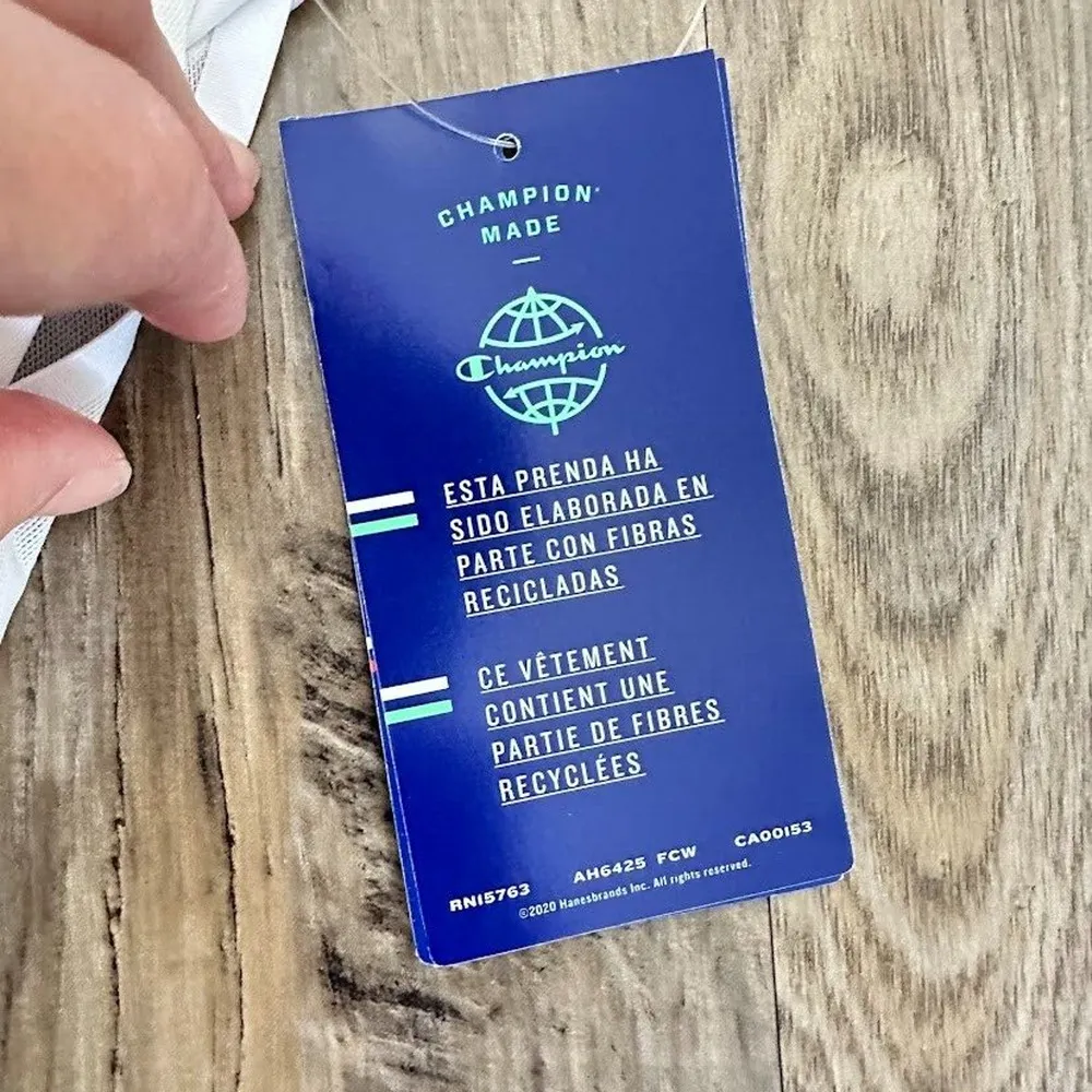 Champion Sports Bra S Absolute Eco Shape Double Dry Racerback Pullover Maximum - Image 6