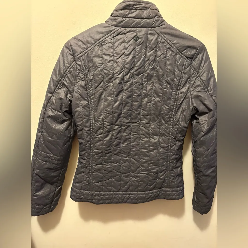 prAna  lightweight full zip puffer gray size XS - Image 8