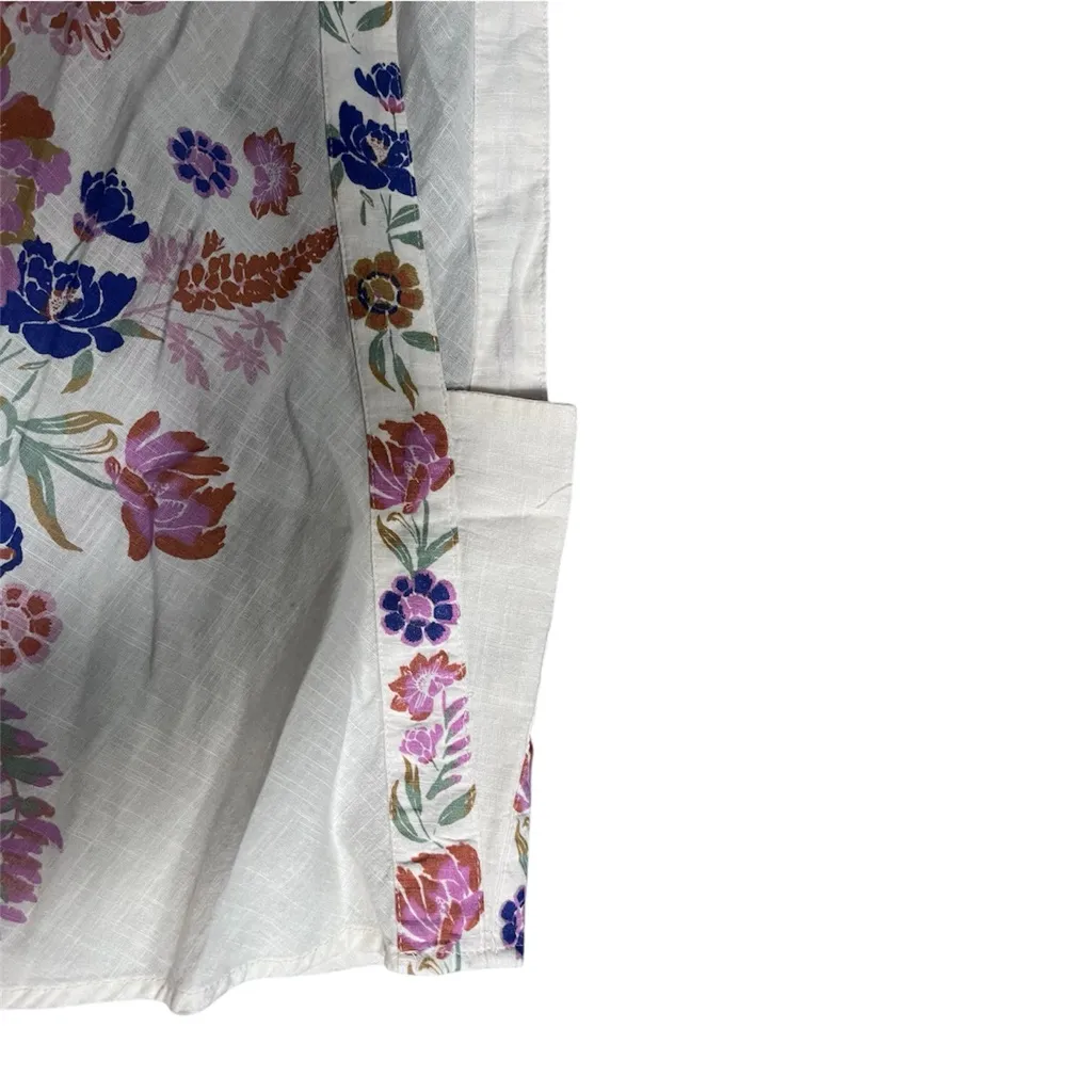 New XS Free People Emily Floral Halter Tank Top - Image 5