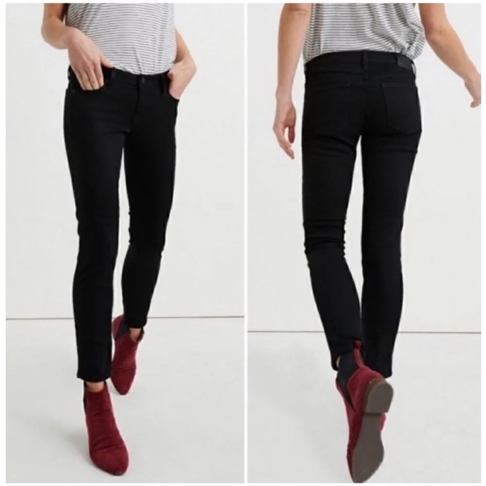 Lucky Brand Ankle Lolita Skinny Black Gray Jeans - Image 2
