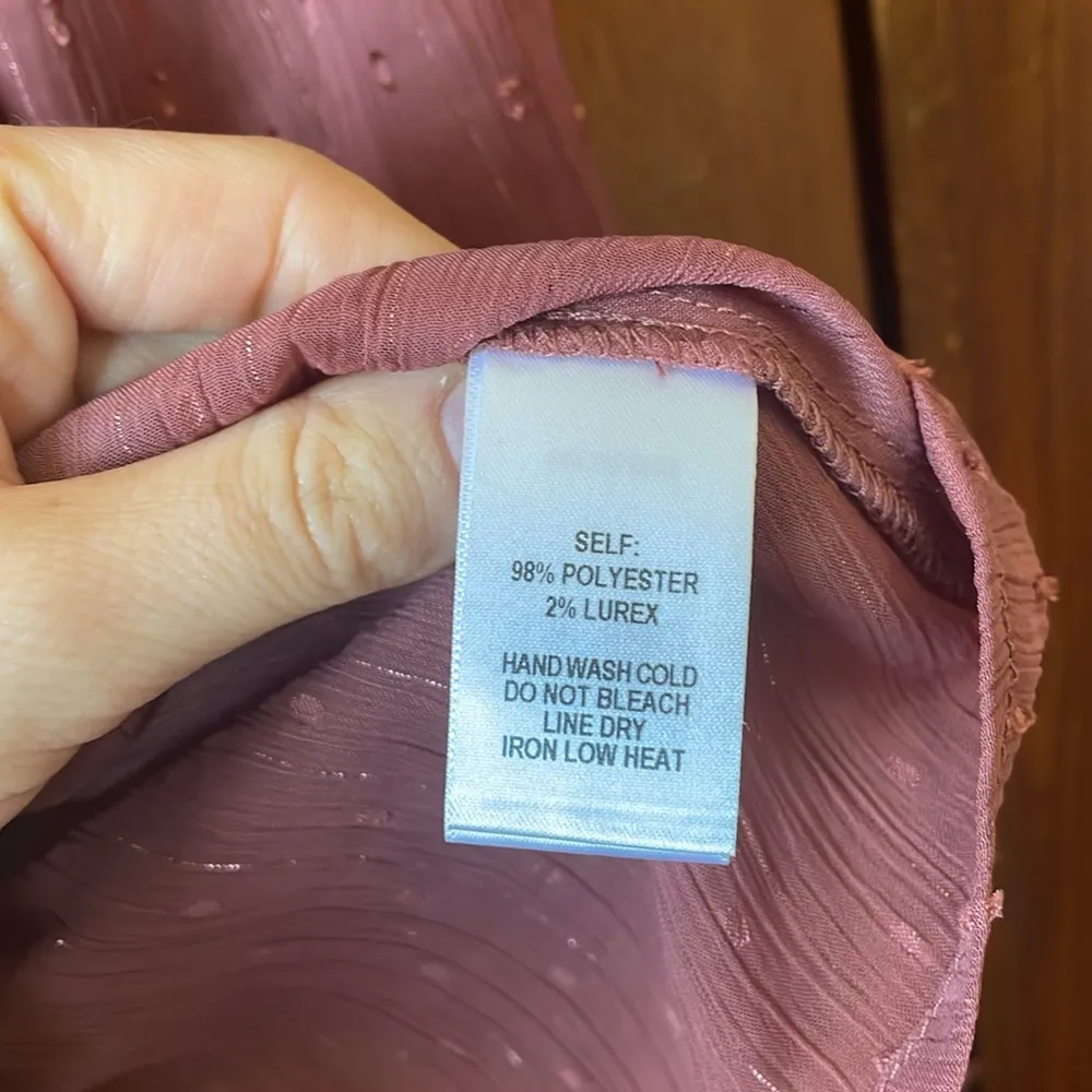 NWT Lulu’s Shirred Peplum Mock - Image 7