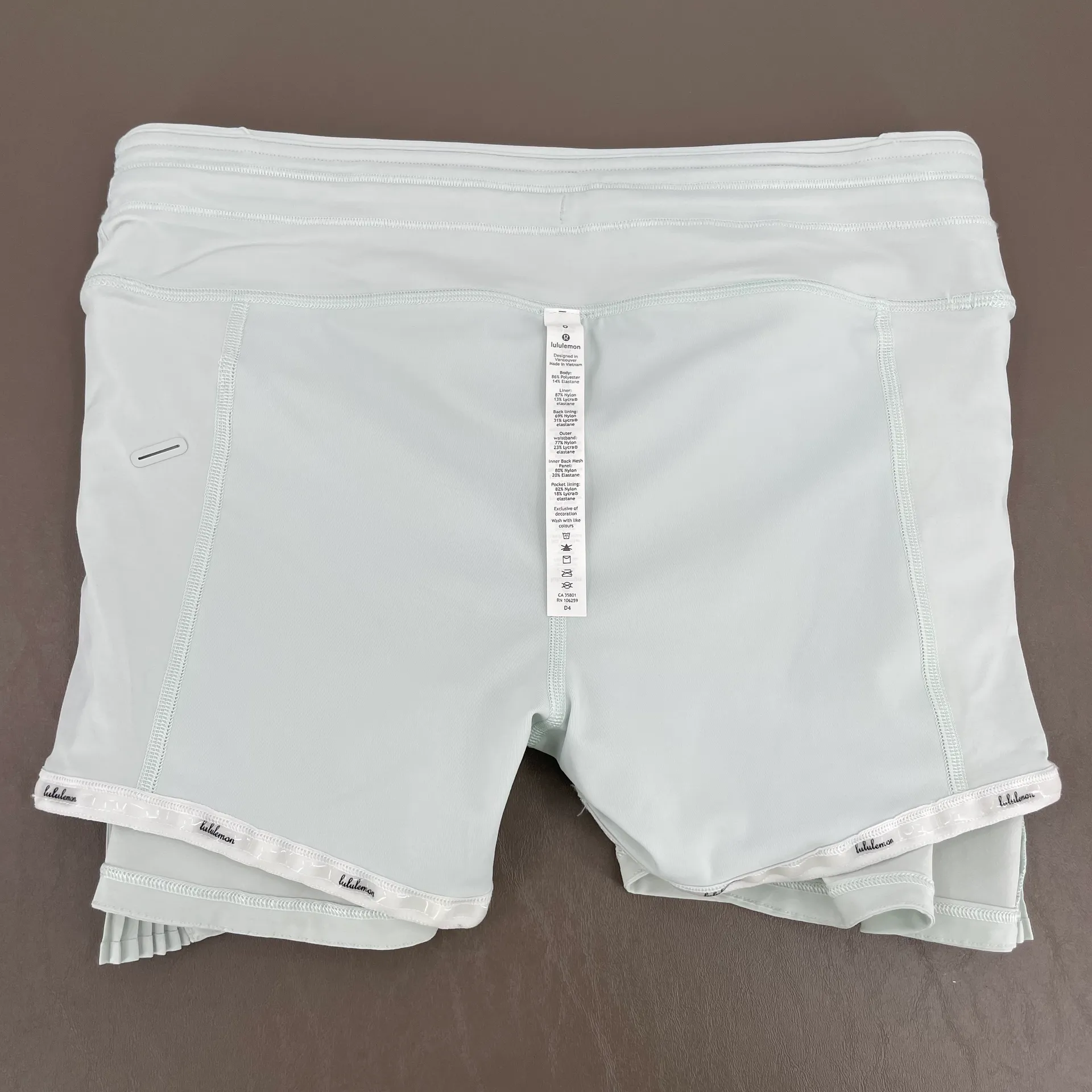 Play Off The Pleats Skirt Springtime Mint Green Athletic Skort Size 6 - Image 11