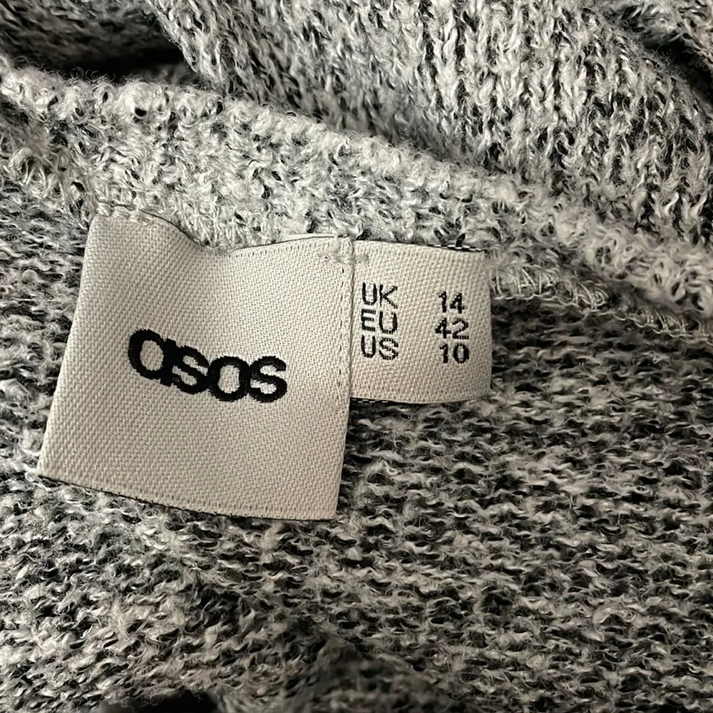 ASOS  Gray Dolman Sleeve Sweater - Image 5