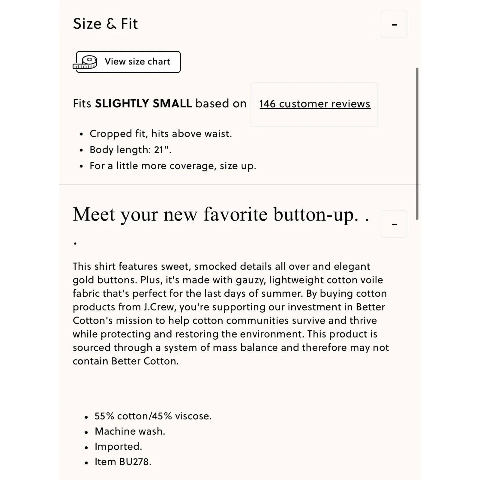 J.CREW Smocked Button - Image 10