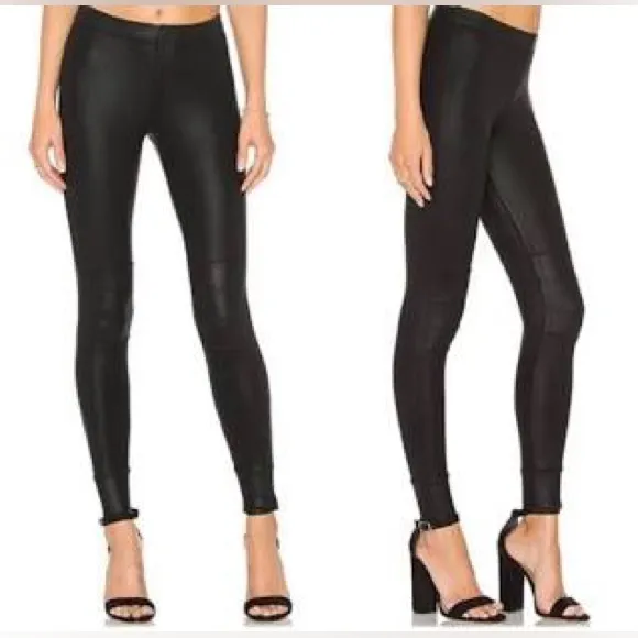 David Lerner women black slim straight legging size small waist 24 inseam 24 - Image 9