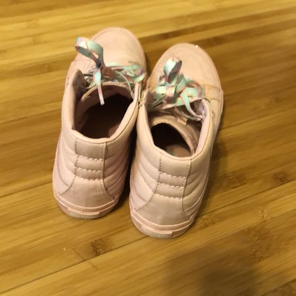 Van’s #1 Skateboard High Top Pink Unisex Sneakers Women’s Size 8 & Men’s  6.5 - Image 2