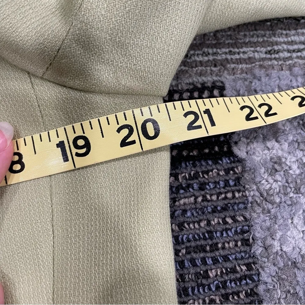 Vintage 90s Pendleton Pastel Green Wool Blazer Jacket - Image 12