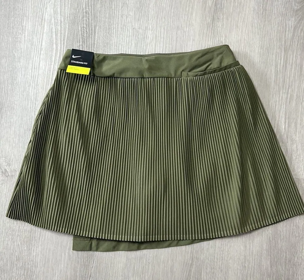 nwt // Nike flex golf victory drifit UV CK7797 Olive Green skort - Image 54