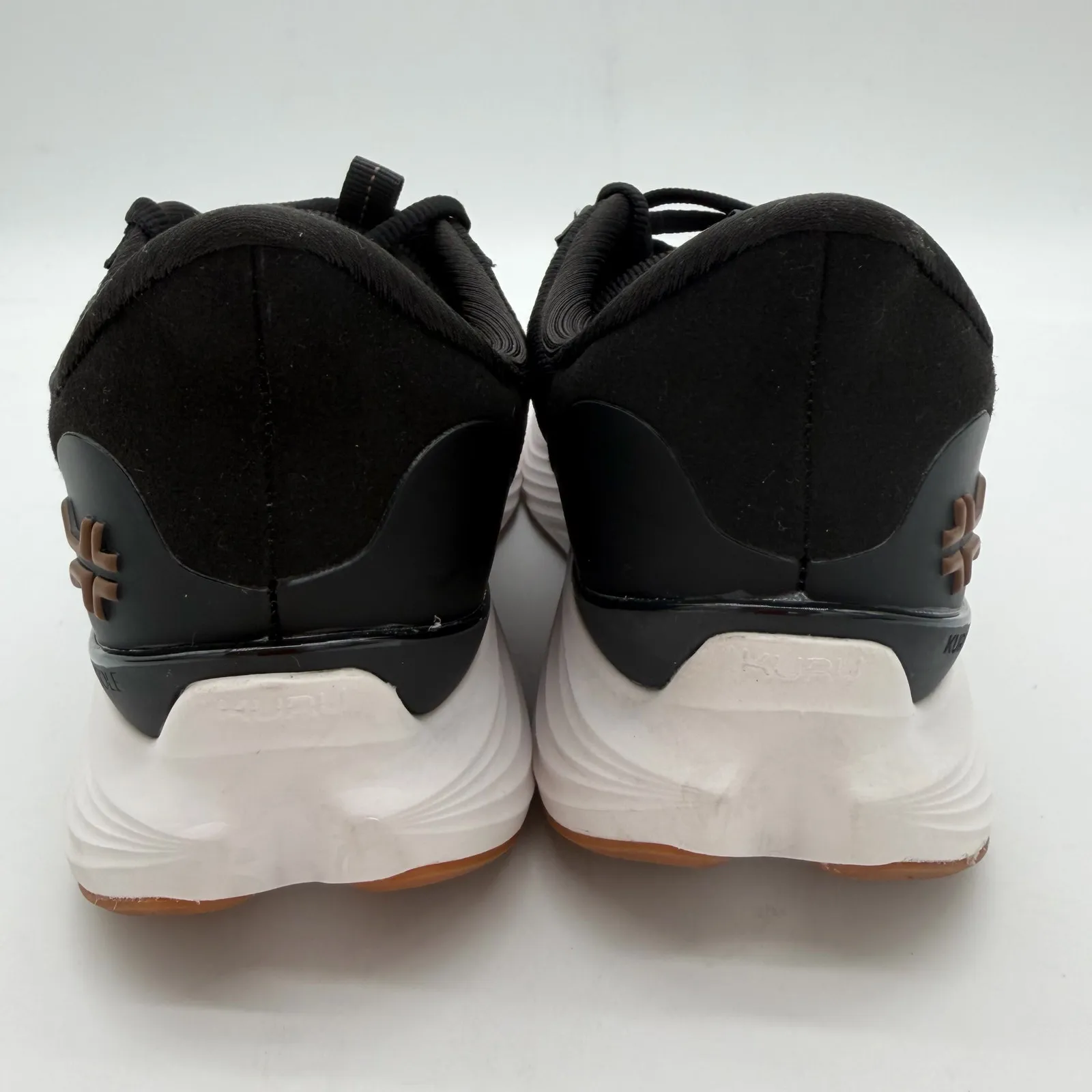 Kuru Atom 2 Jet Black Sneakers Plantar Fasciitis Heel Arch Support 10.5 Wide - Image 2