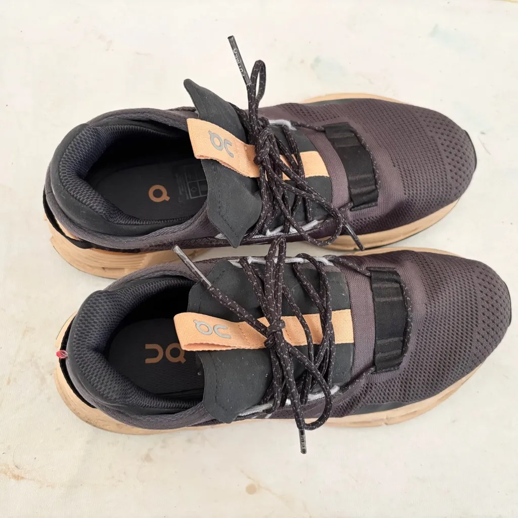 On Cloudnova Sneakers in Eclipse/Savannah Gray Size 8 - Image 7